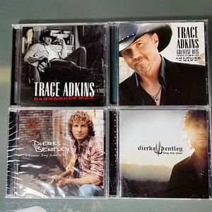 Trace Adkins and Dierks Bentley CD’S